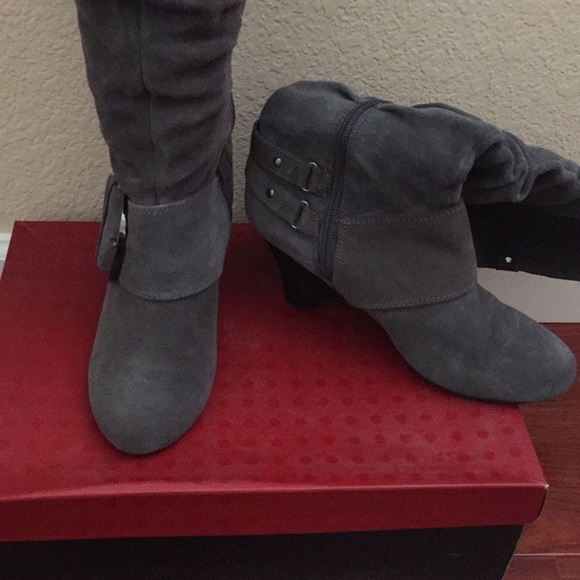 Naughty Monkey Tall Suede Boots - Picture 4 of 4